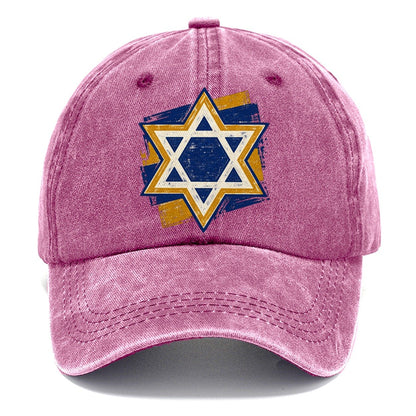 Handcrafted Star of David Classic Cap – Dusty Rose