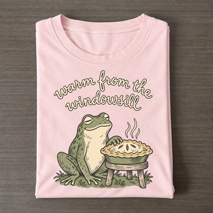 Pie Window Pond Folk Classic T-shirt – Pink