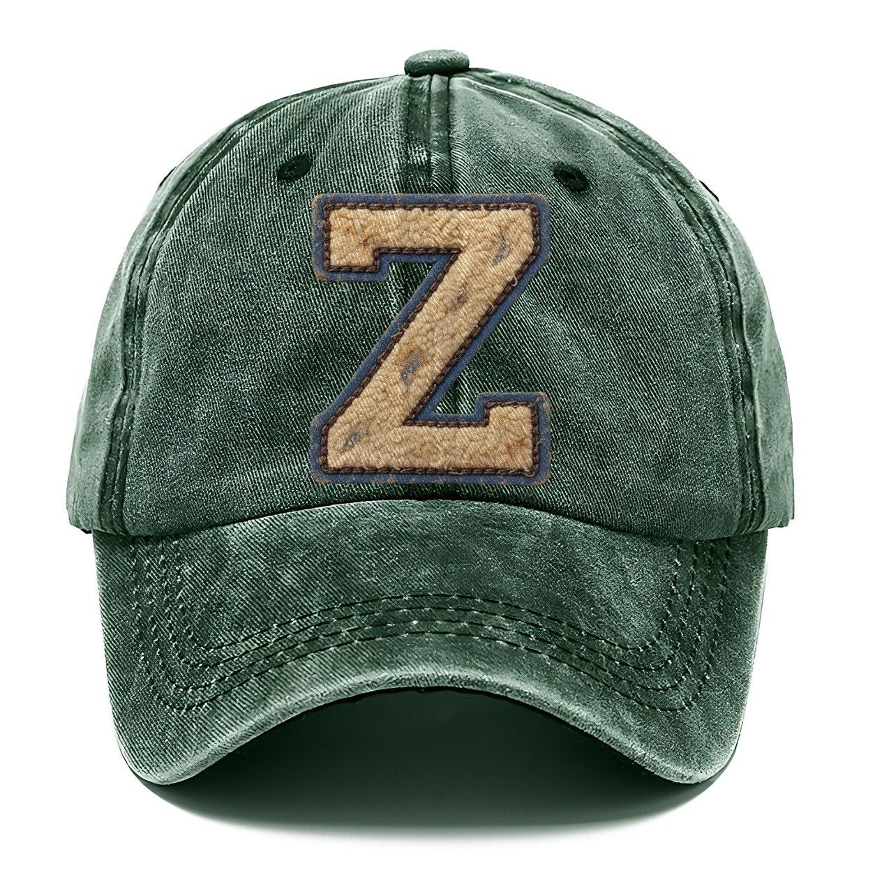 Varsity Chenille Z Monogram Classic Cap – Forest Mist