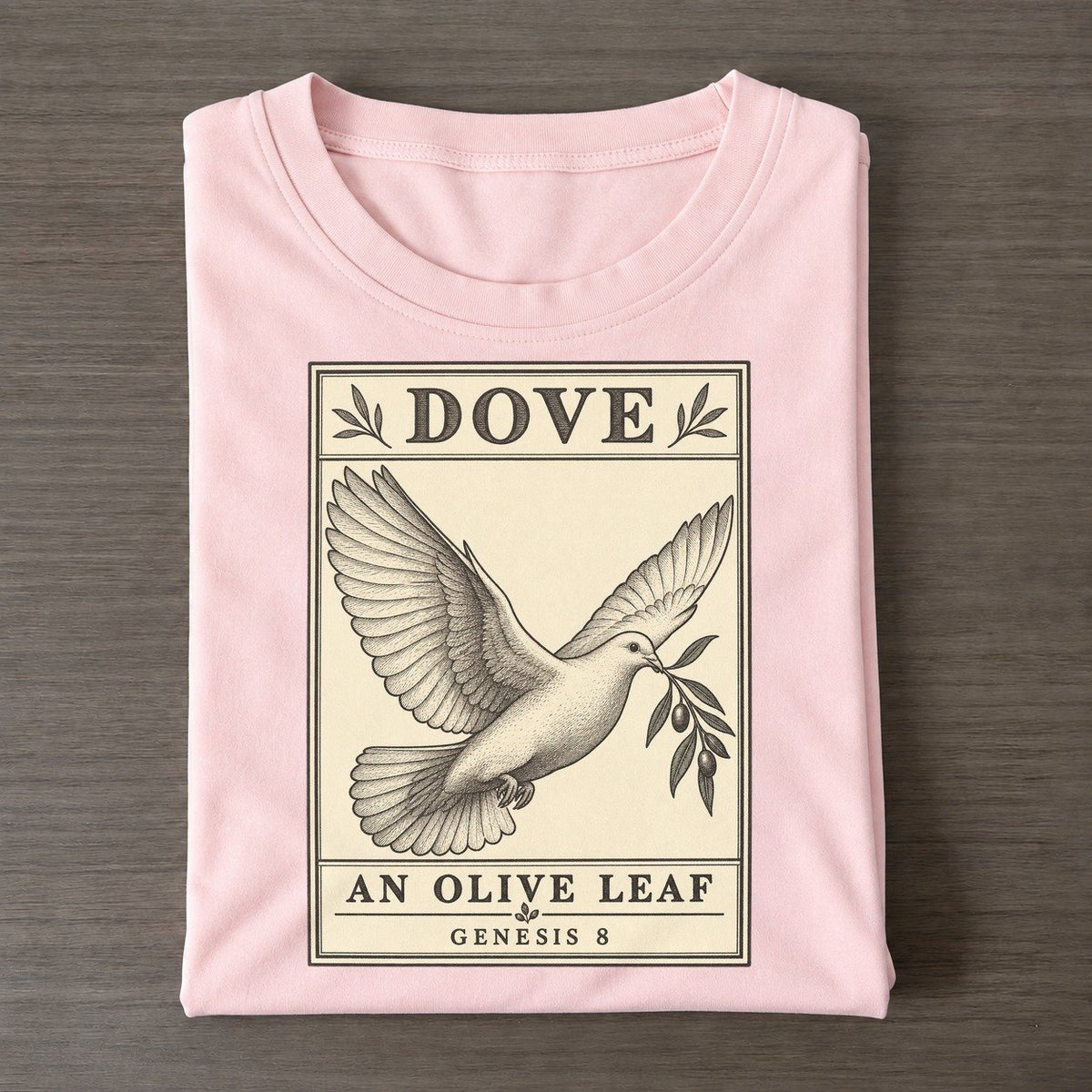 Dove Specimen Plate Creature Canticle Classic T-shirt – Pink