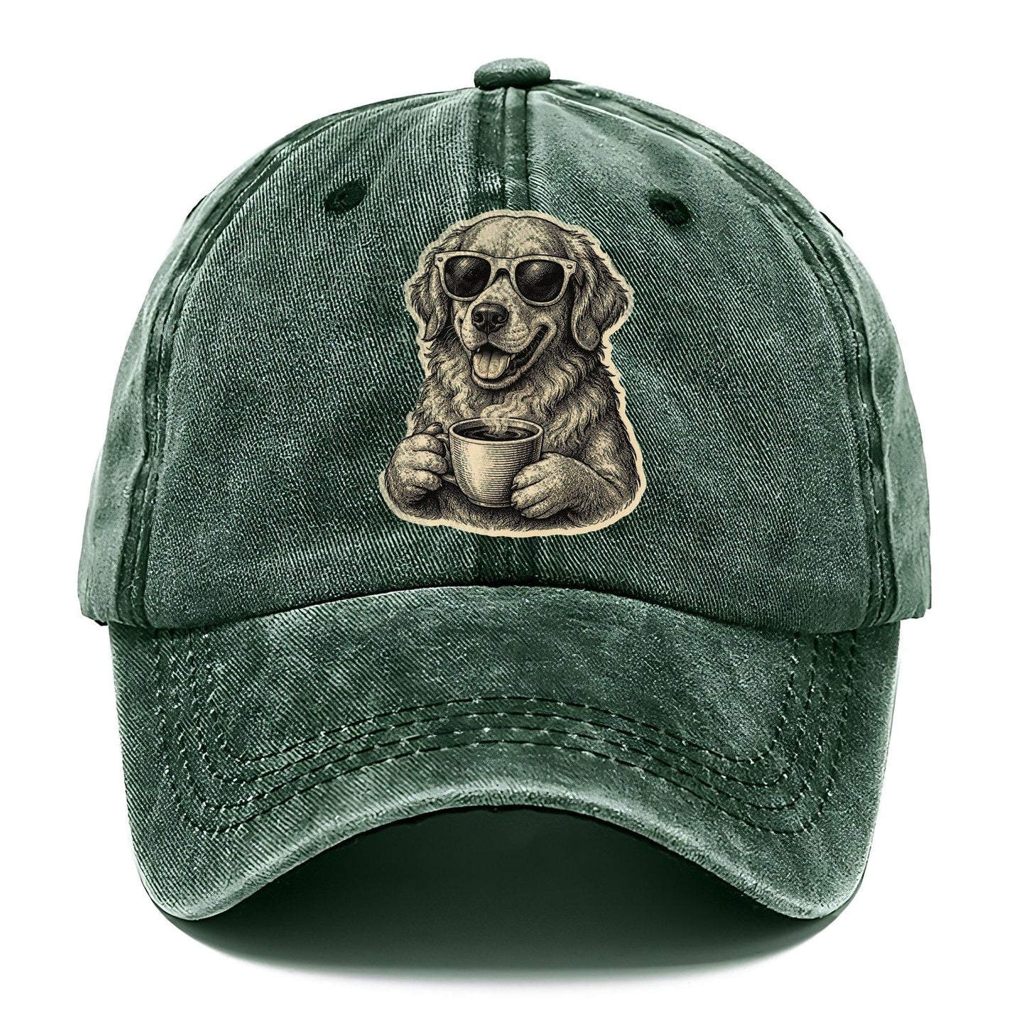 Coffee Golden Classic Cap – Forest Mist