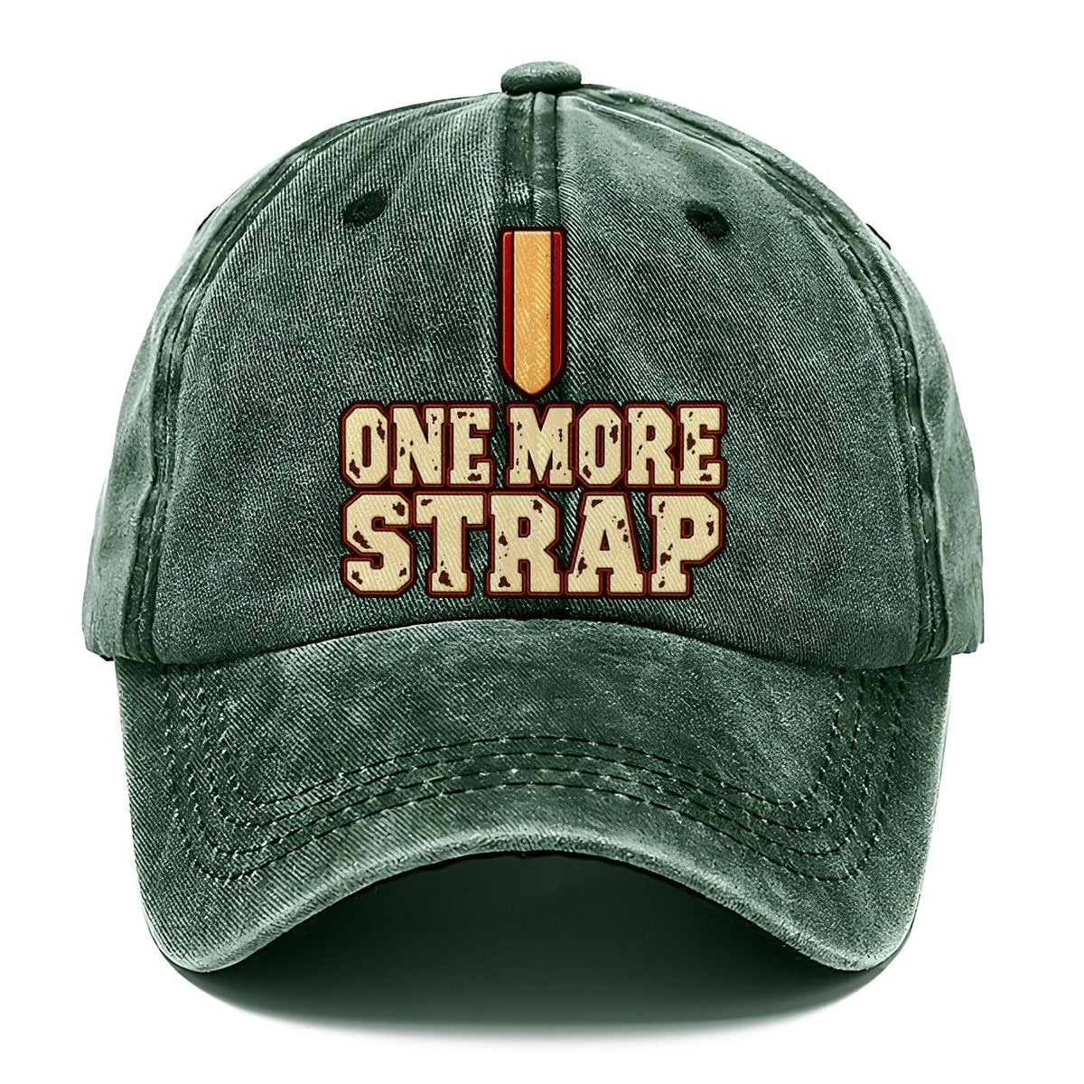 One More Strap Leathercraft Classic Cap – Forest Mist