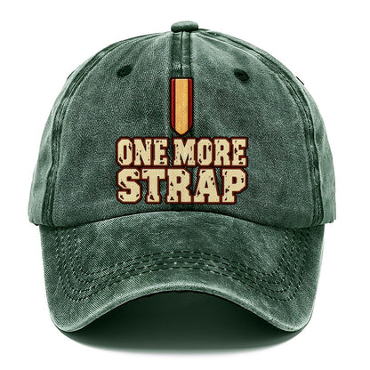 One More Strap Leathercraft Classic Cap – Forest Mist