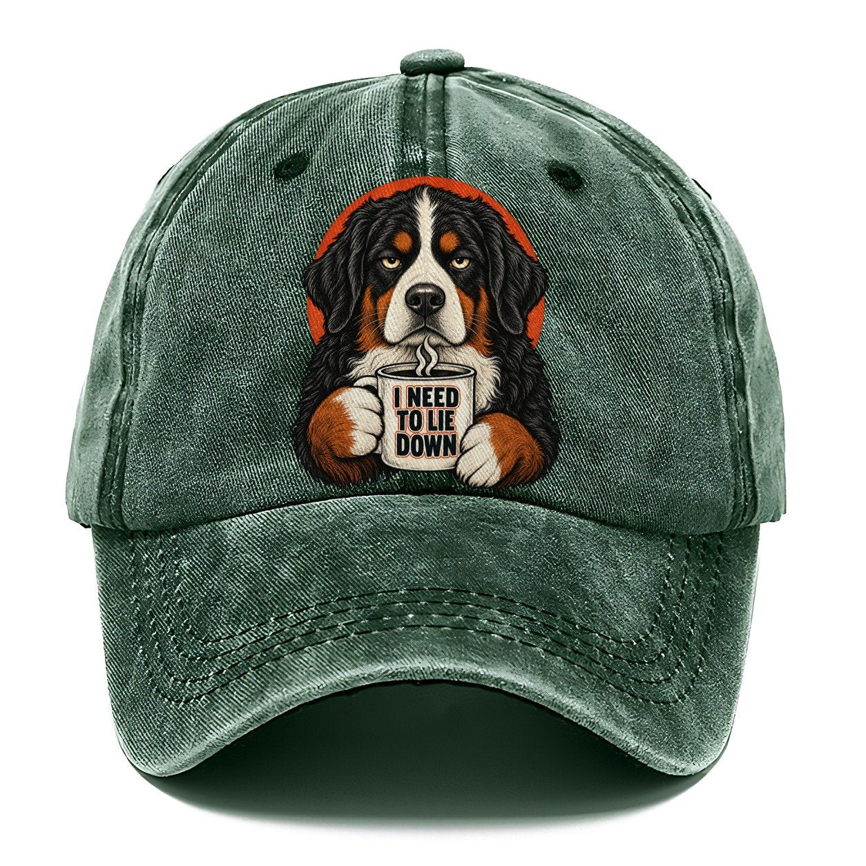 Bernese Mountain Dog Mug Truths Classic Cap – Forest Mist
