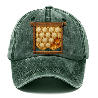 Capped Honey Frame Beekeeping Classic Cap – Forest Mist