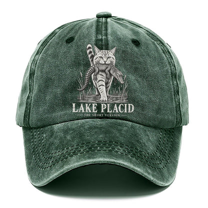 Lake Placid Short Version Cats Classic Cap – Forest Mist