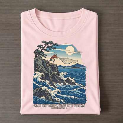 Cast Thy Bread Upon The Waters The Great Deep Classic T-shirt – Pink
