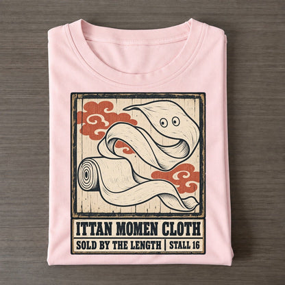 Ittan Momen Cloth Yokai Night Market Classic T-shirt – Pink
