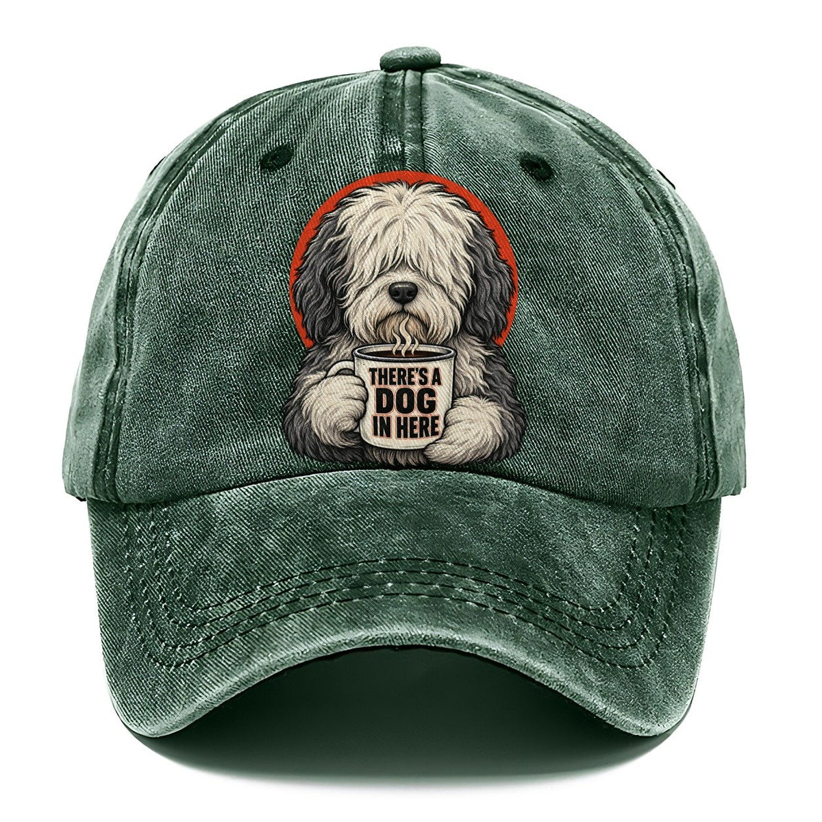 Old English Sheepdog Mug Truths Classic Cap – Forest Mist