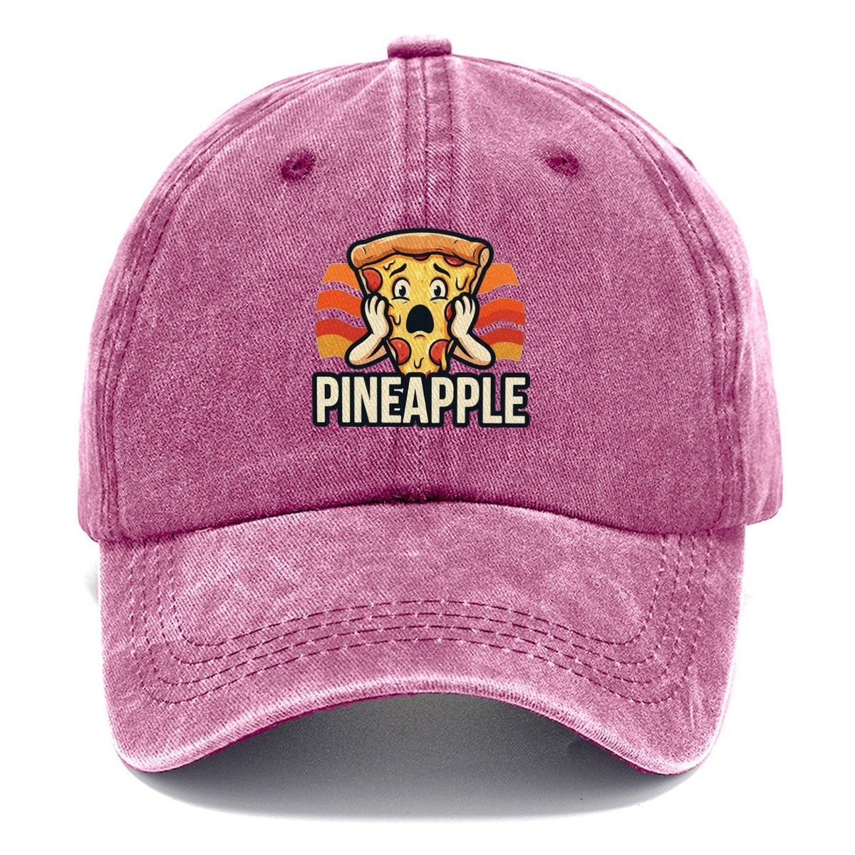 Pizza Scream Pineapple Scream Classic Cap – Dusty Rose