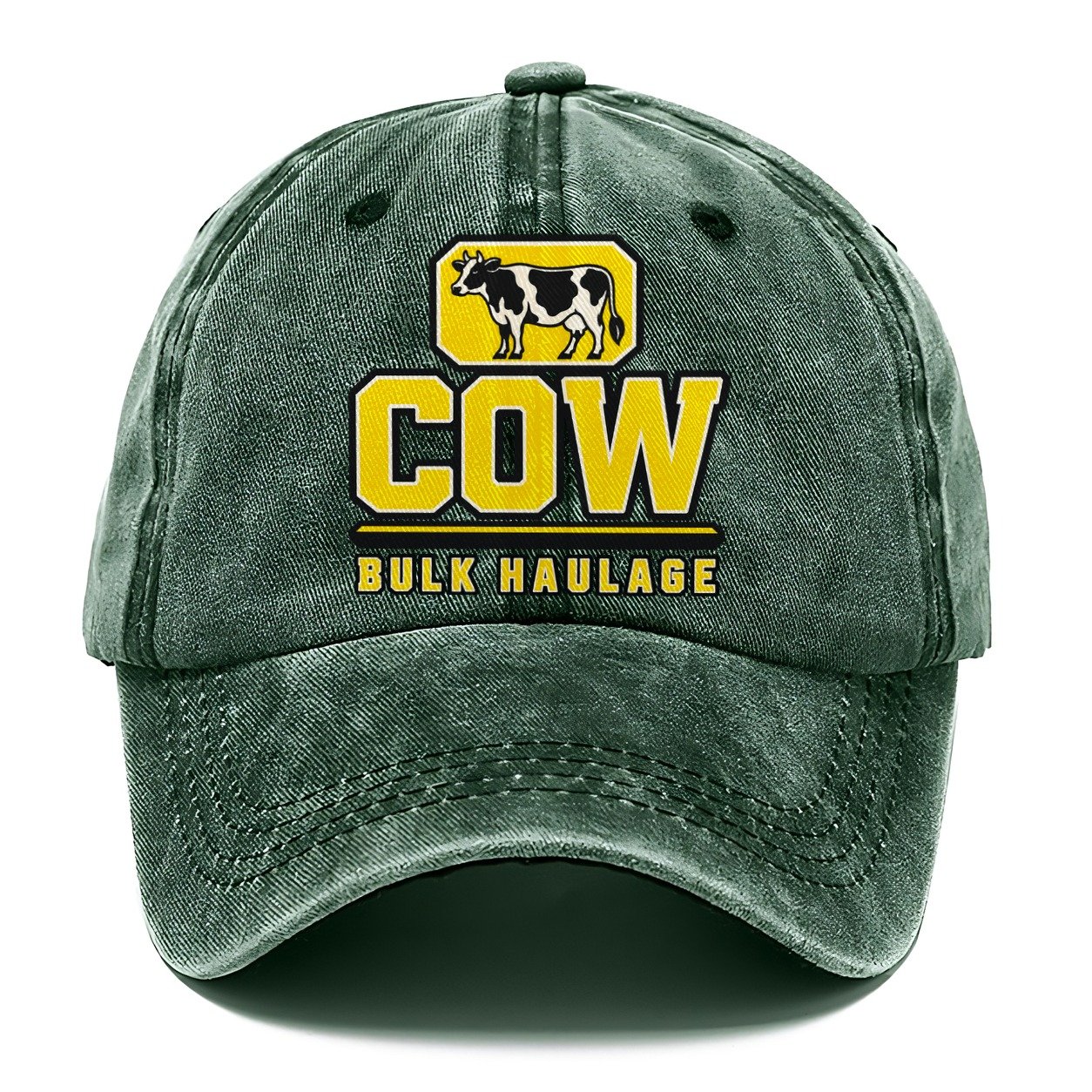 Cow Bulk Haulage Heavy Duty Classic Cap – Forest Mist