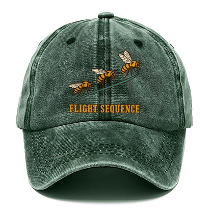 Bee Flight Sequence Beekeeping Classic Cap – Forest Mist