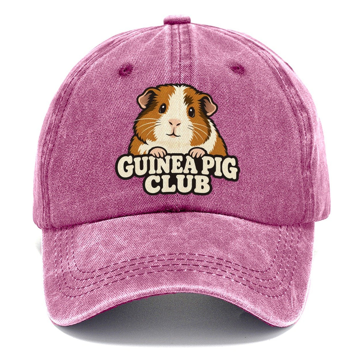 Guinea Pig Club Small Pet Logos Classic Cap – Dusty Rose