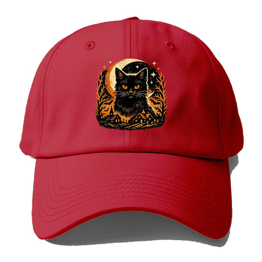 Witching Hour Familiar Baseball Cap – Red