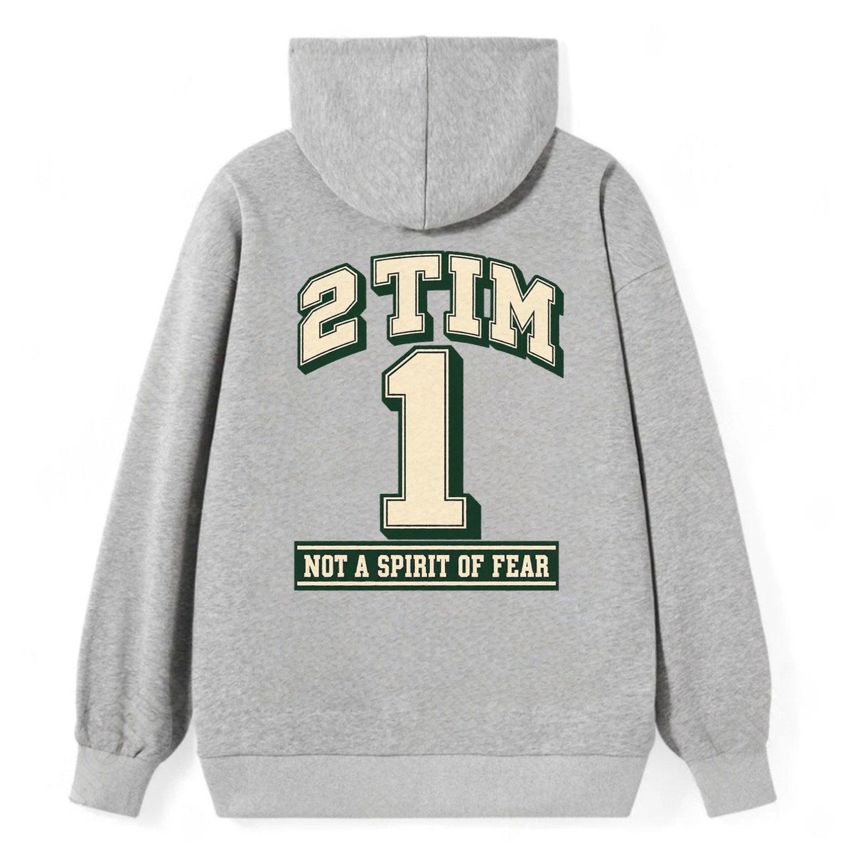 Timothy 1 Varsity Chapel Varsity Classic Pullover Hoodie – Grey