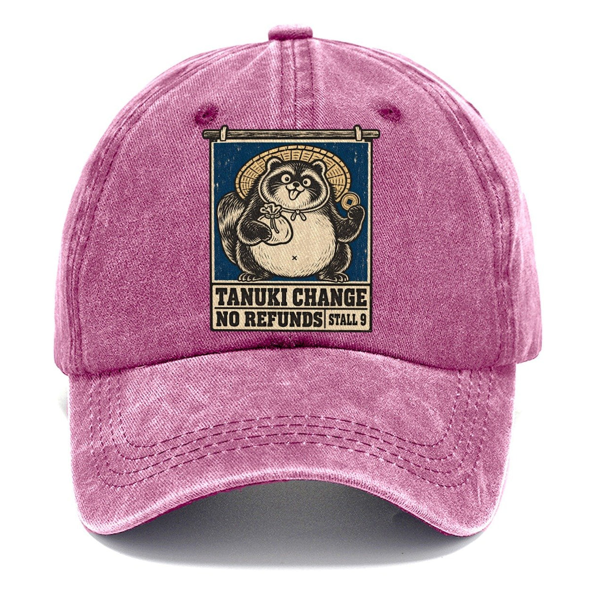 Tanuki Change Yokai Night Market Classic Cap – Dusty Rose