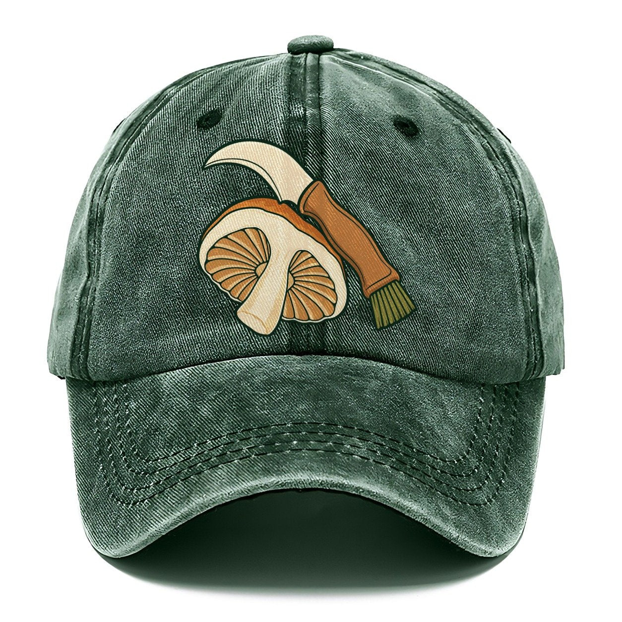 Knife And Brush Foraging And Mycology Classic Cap – Forest Mist