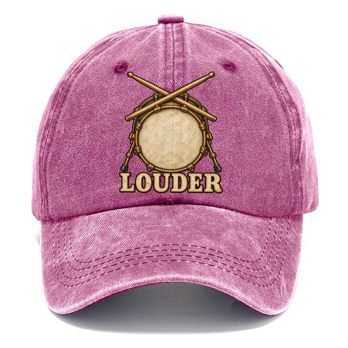 Drums Louder Fan Favorites Classic Cap – Dusty Rose