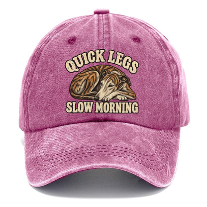 Greyhound Slow Morning Character Club Classic Cap – Dusty Rose