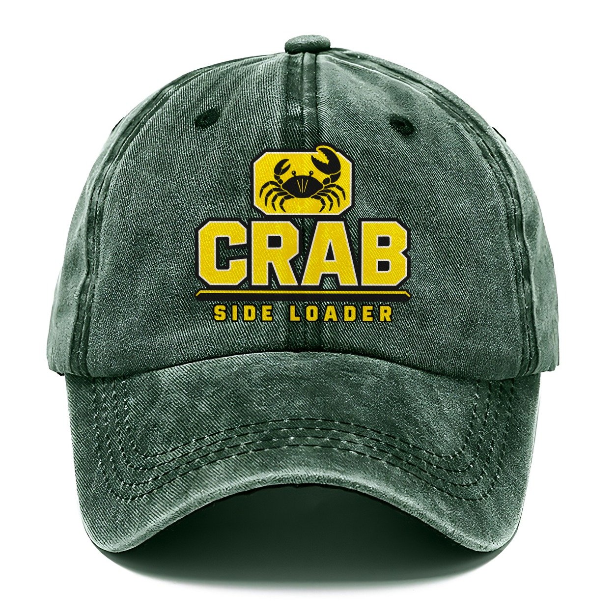 Crab Side Loader Heavy Duty Classic Cap – Forest Mist
