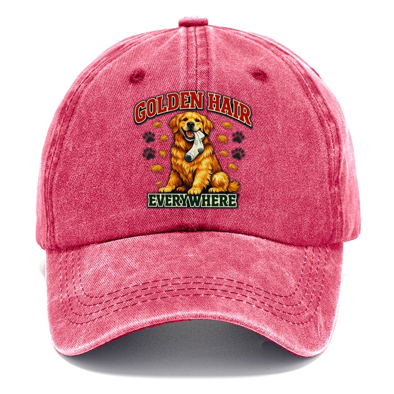 Golden Hair Everywhere Classic Cap – Pomegranate Blush