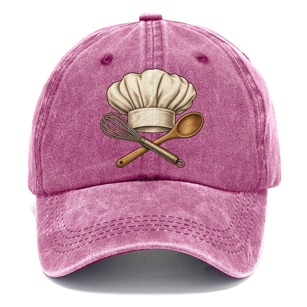 Chef Hat Whisk And Spoon Fan Favorites Classic Cap – Dusty Rose