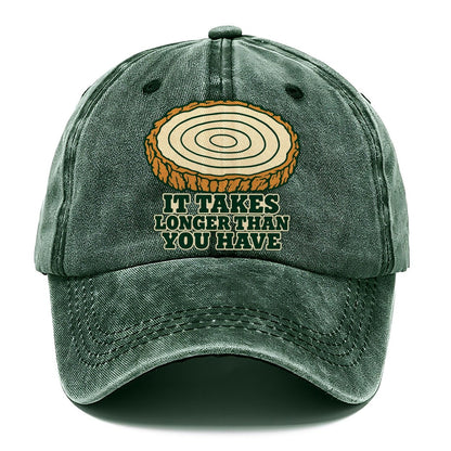 It Takes Longer Than You Have Bonsai Classic Cap – Forest Mist