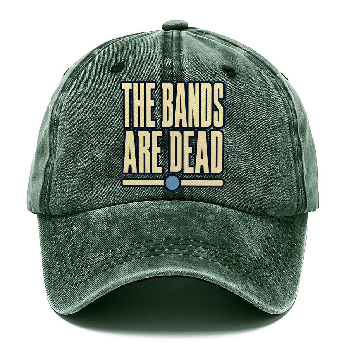 The Bands Are Dead Amateur Radio Classic Cap – Forest Mist