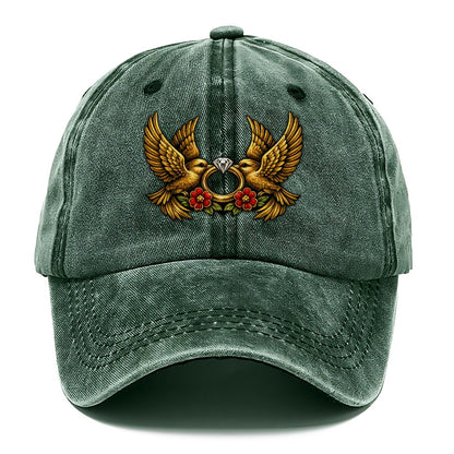 Claddagh Symbol Classic Cap – Forest Mist
