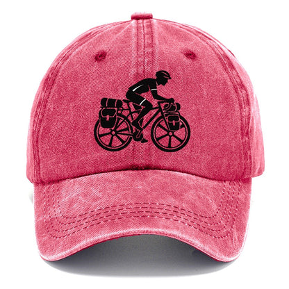 Long Distance Tourer Cycling Life Classic Cap – Pomegranate Blush