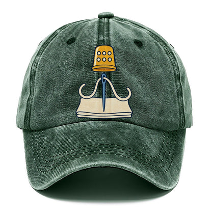 Needle And Thimble Sewing And Quilting Classic Cap – Forest Mist