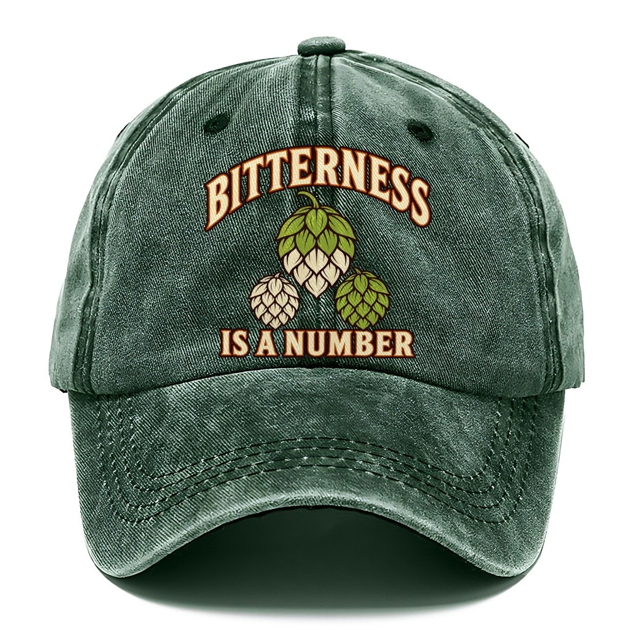 Bitterness Is A Number Homebrewing Classic Cap – Forest Mist