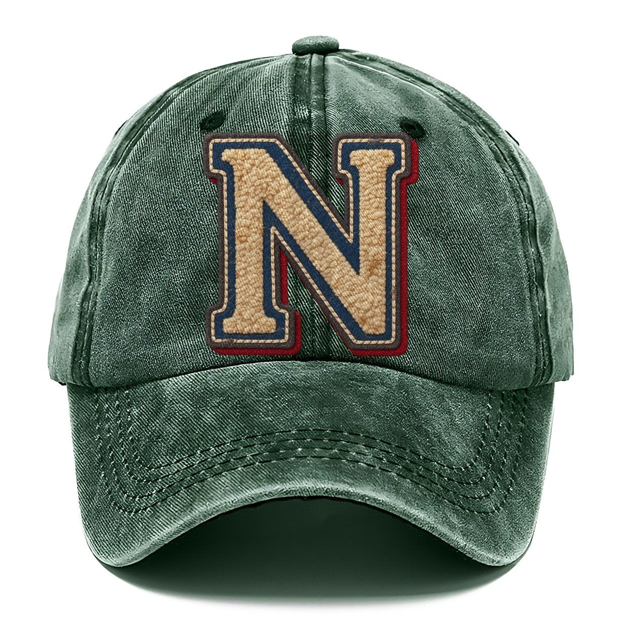 Varsity Chenille N Monogram Classic Cap – Forest Mist