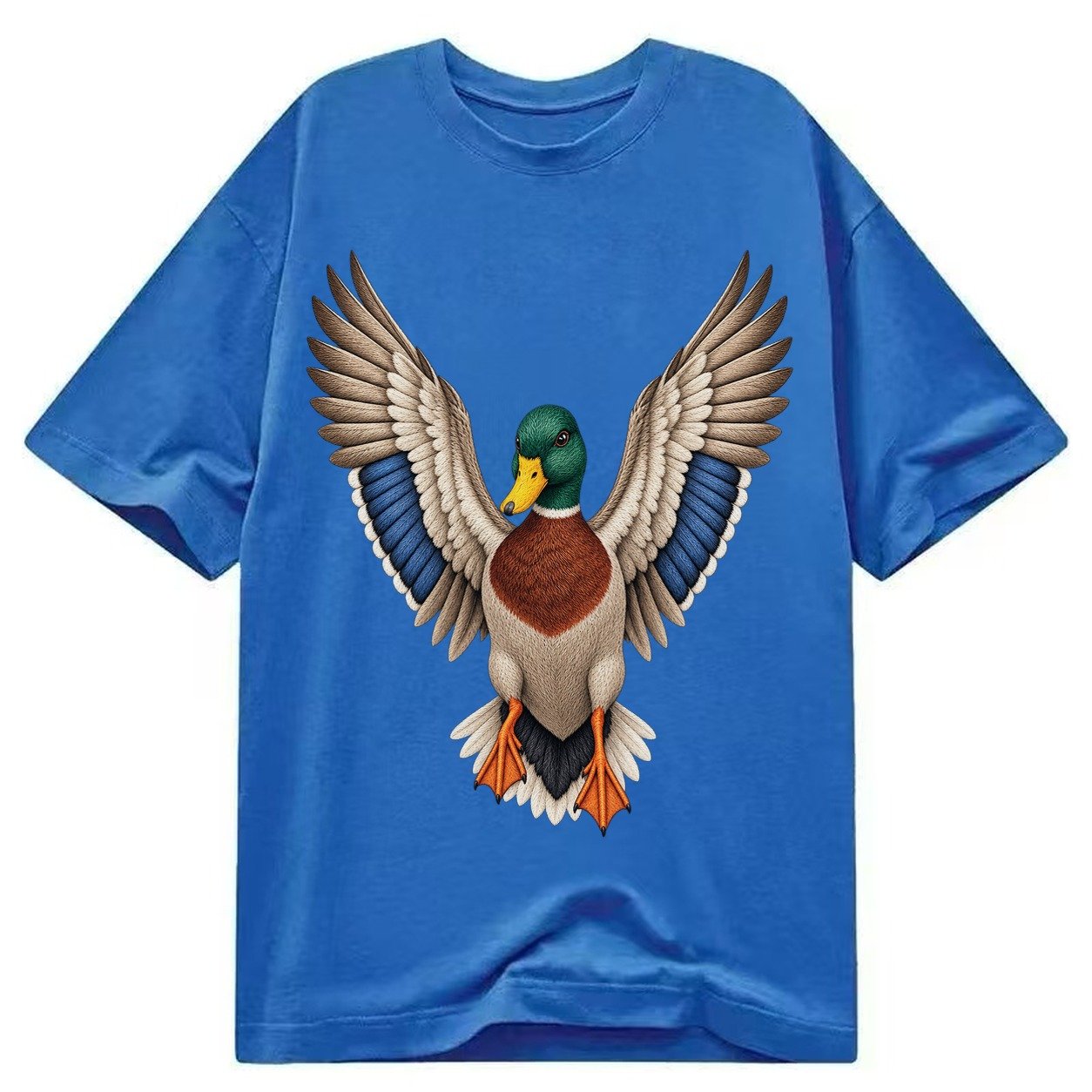 Mallard Majesty Classic T-shirt – Blue