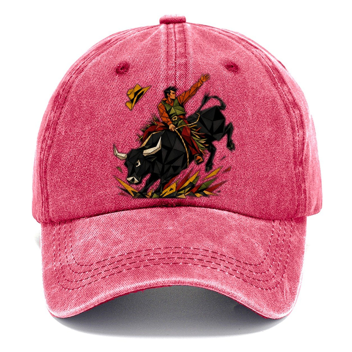 Bull Rider Rodeo Classic Cap – Pomegranate Blush