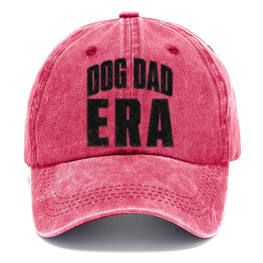 Dog Dad Era Classic Cap – Pomegranate Blush