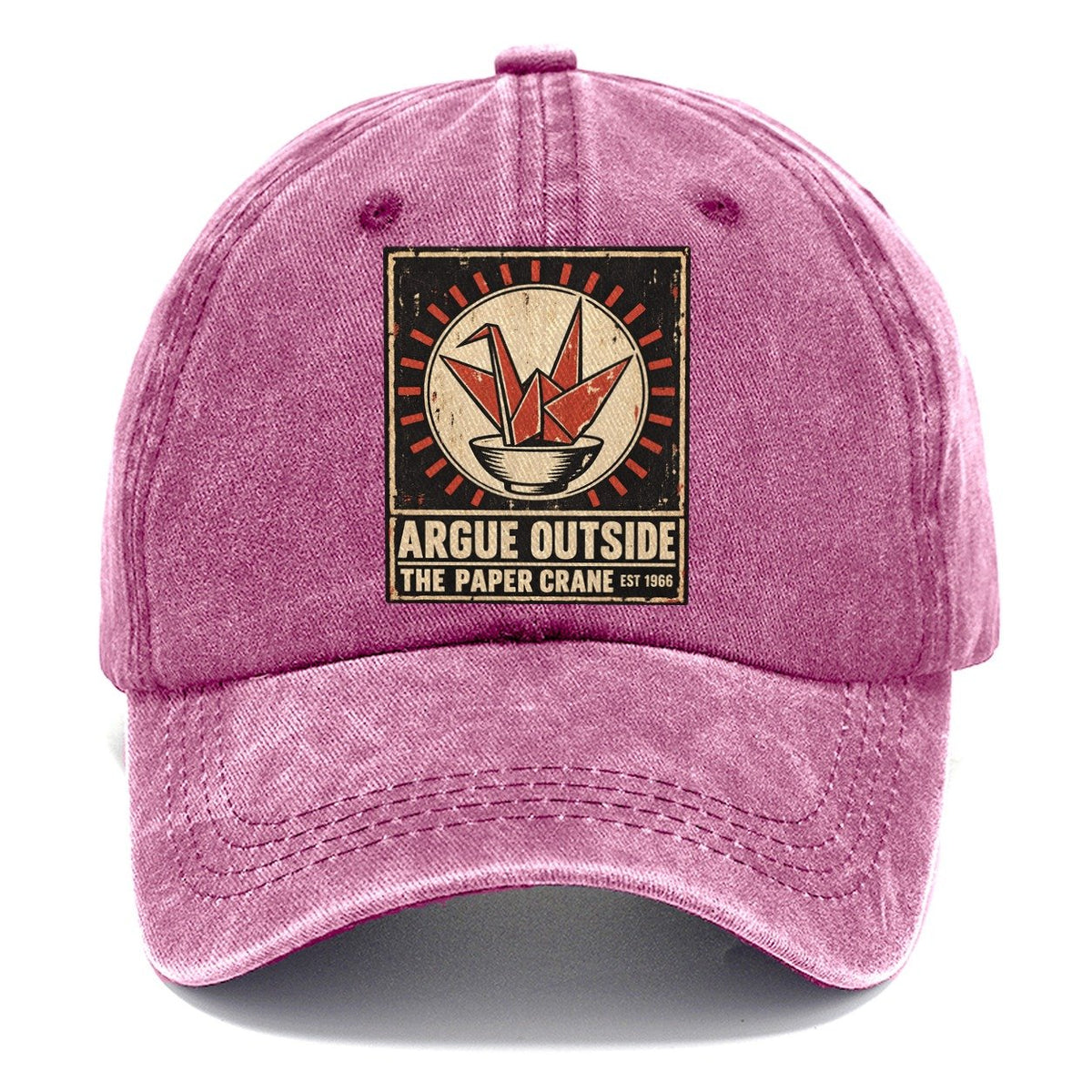 Paper Crane Bar Izakaya Rules Classic Cap – Dusty Rose