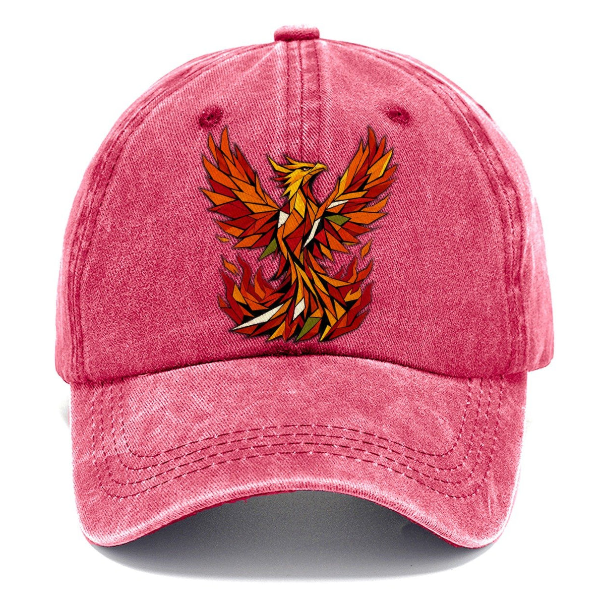 Phoenix Rising Flames Classic Cap – Pomegranate Blush