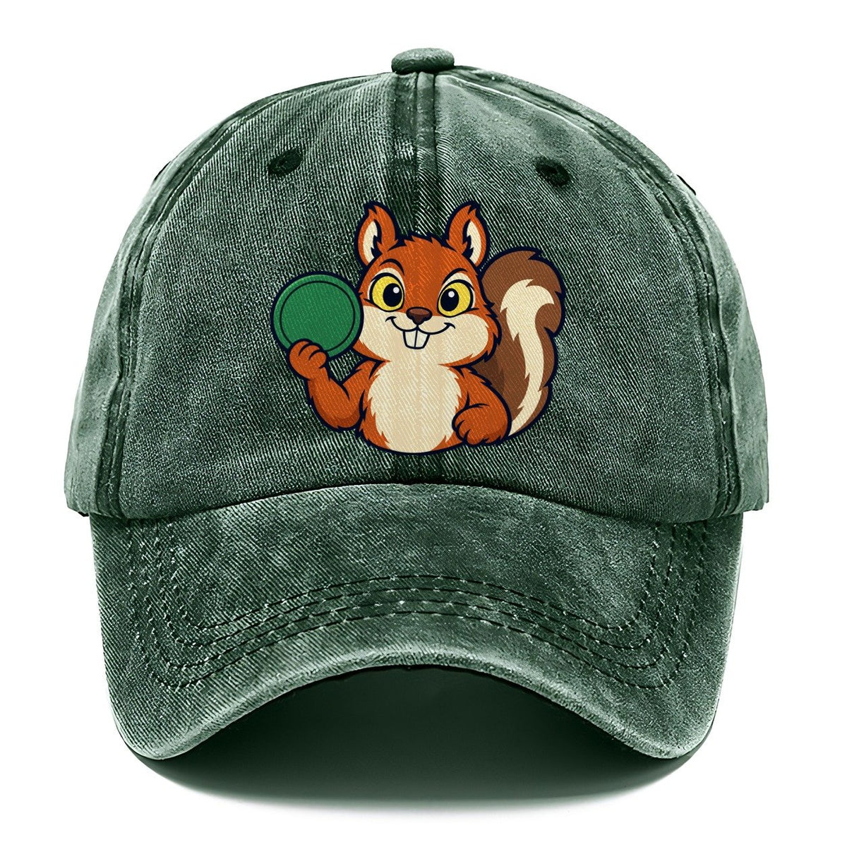 Course Squirrel Disc Golf Classic Cap – Forest Mist