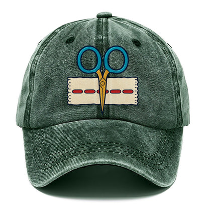 Scissors Study And Needlework Classic Cap – Forest Mist