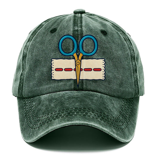 Scissors Study And Needlework Classic Cap – Forest Mist