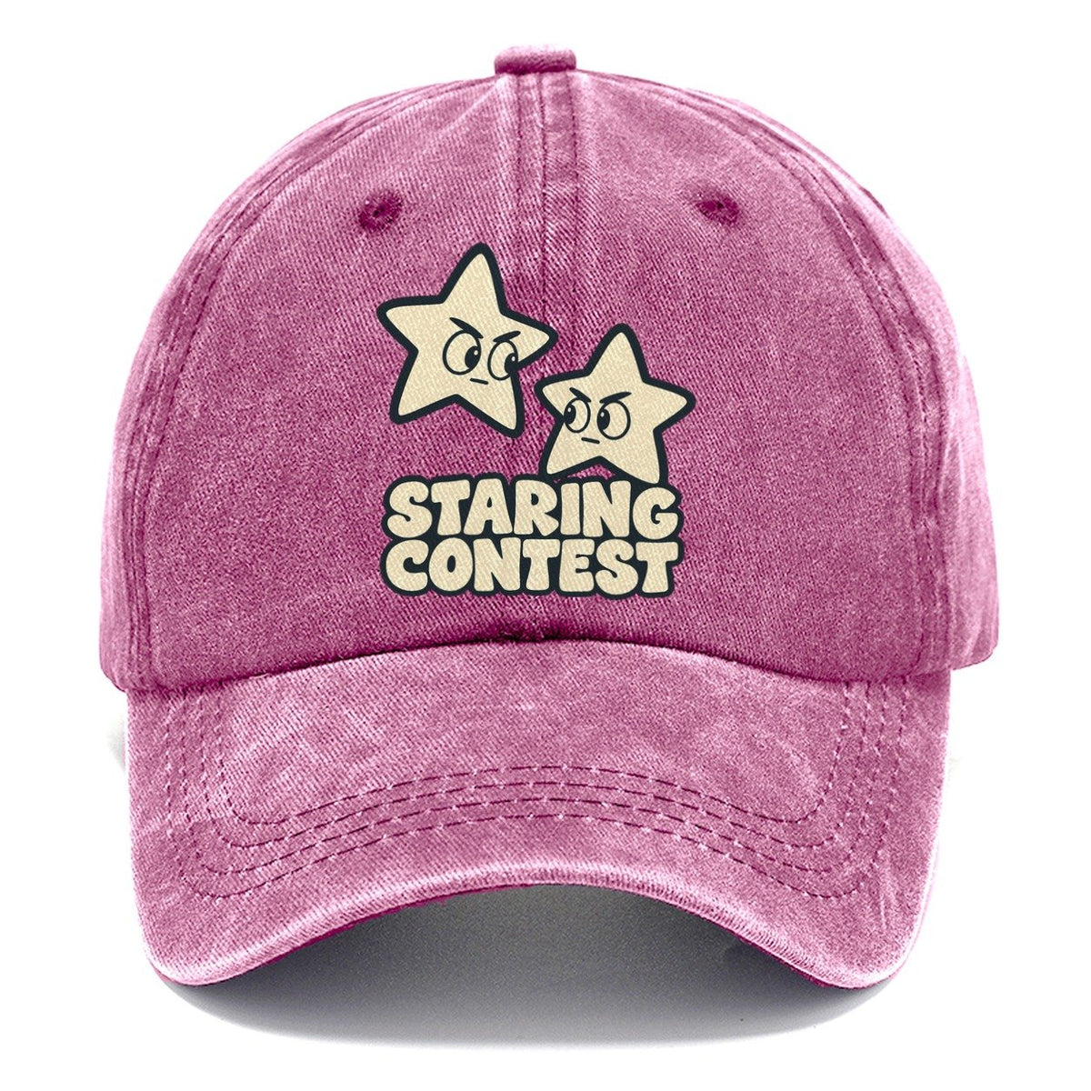 Staring Contest Familiar Punchlines Classic Cap – Dusty Rose