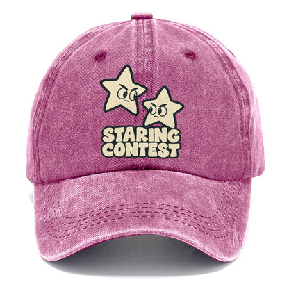 Staring Contest Familiar Punchlines Classic Cap – Dusty Rose