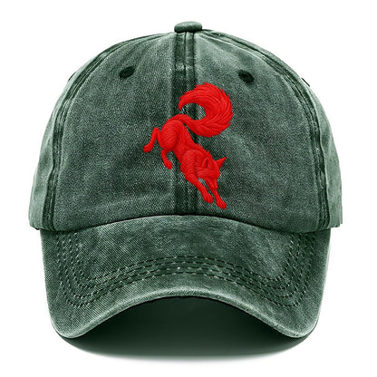 Fox Snow Pounce Micro Motion Mark Classic Cap – Forest Mist