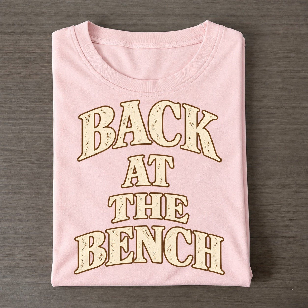 Back At The Bench Character Club Classic T-shirt – Pink