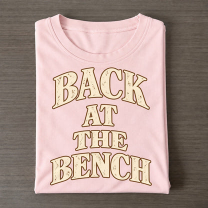 Back At The Bench Character Club Classic T-shirt – Pink