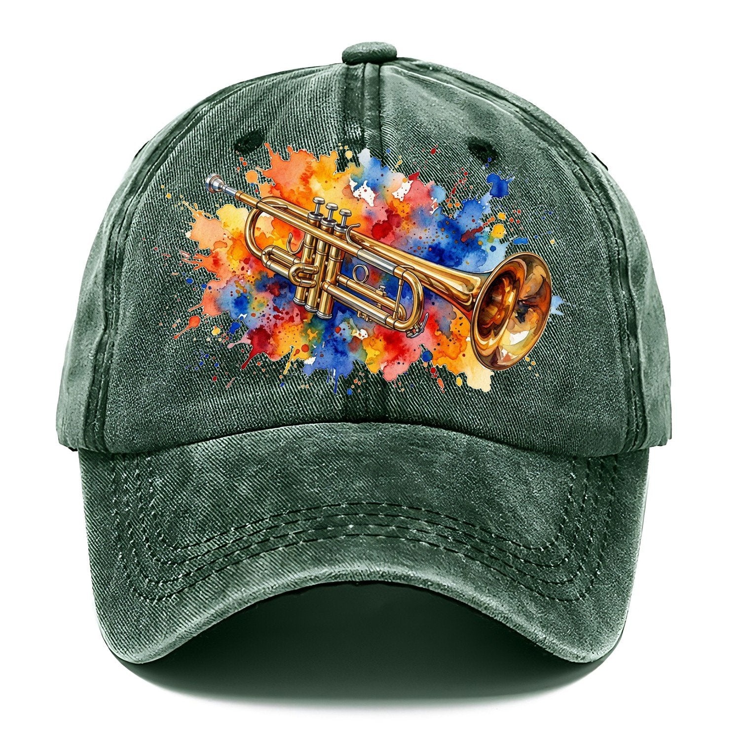Trumpet Transparent Cleanup Launch Classic Cap – Forest Mist