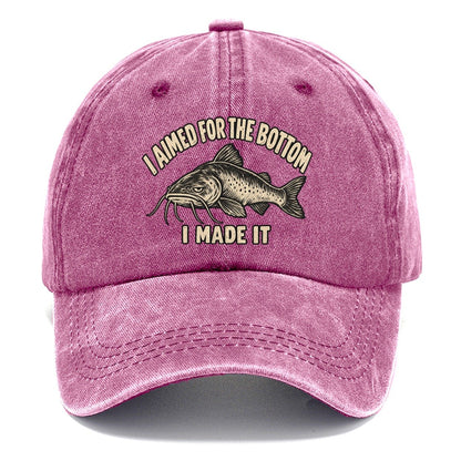 Catfish Aimed Bottom No Worm Club Classic Cap – Dusty Rose