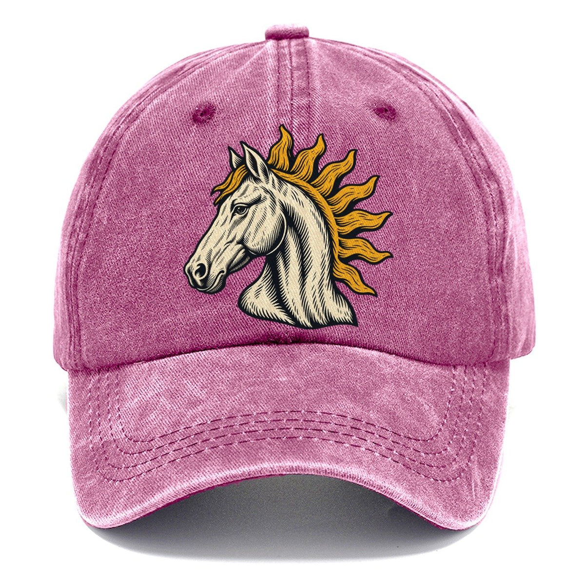 Horse Sun Mane Sundown Familiars Classic Cap – Dusty Rose
