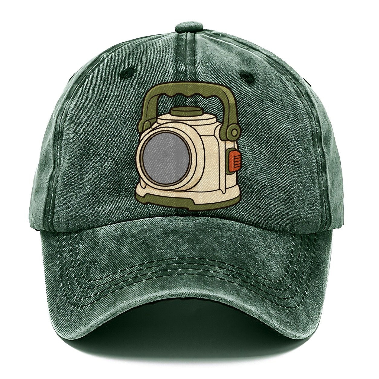 Lamp For The Late One Geocaching Classic Cap – Forest Mist